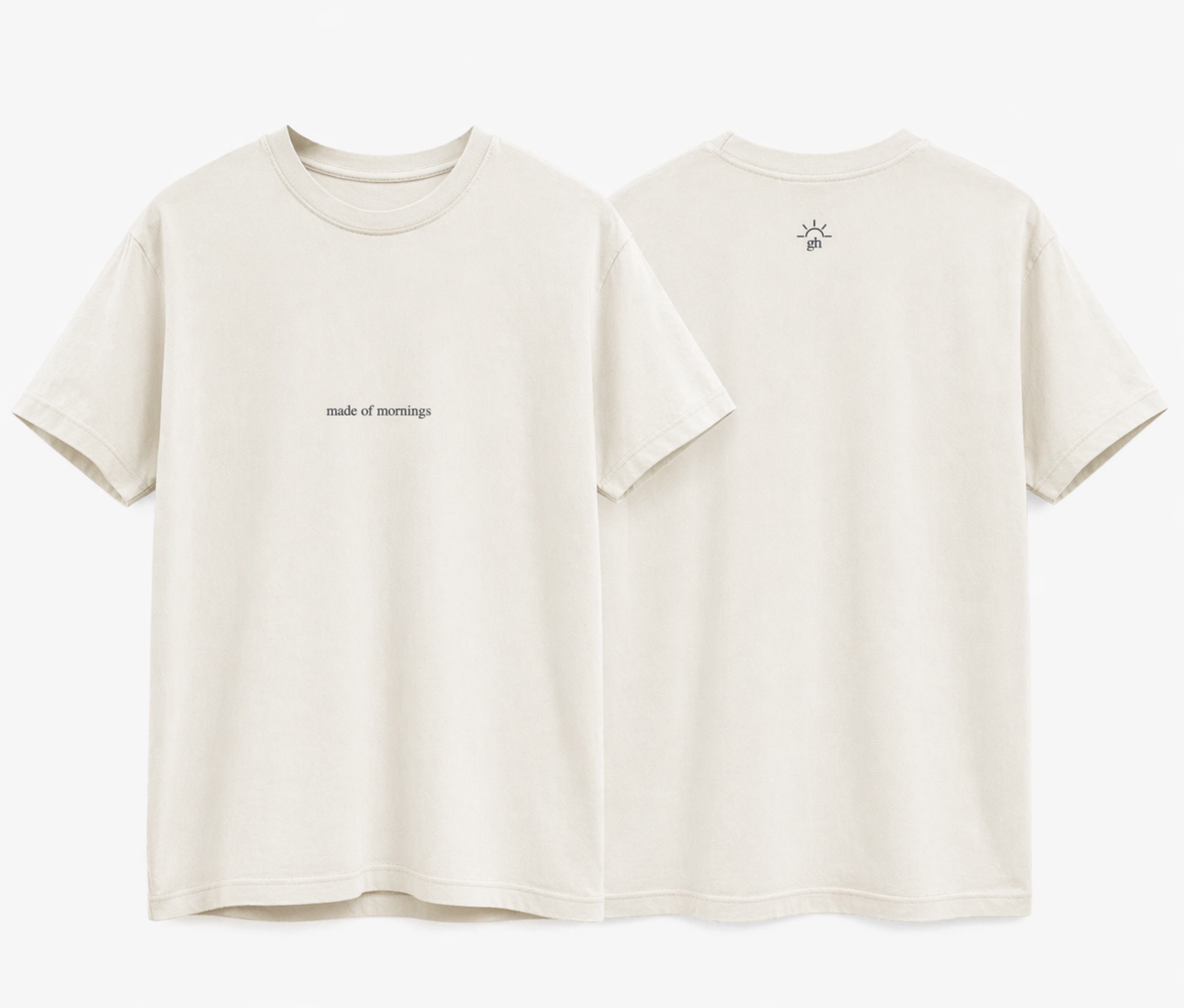 Made of Mornings LTD Edition Tee Pre-order